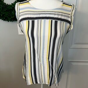Loft striped tank EUC
